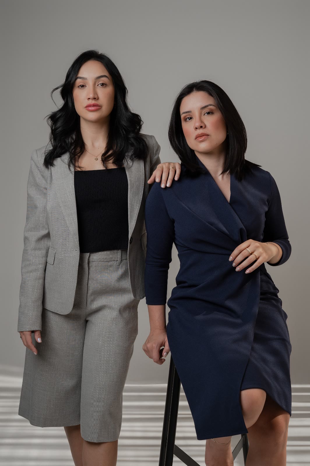 Bárbara Feltrim e Vanessa Azevedo, sócias fundadoras, lado a lado